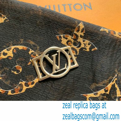 louis vuitton ENVY LV STOLE MP2910 BLACK 2023