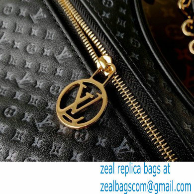 louis vuitton Loop baguette handbag in Monogram embossed leather M22591 BLACK 2023