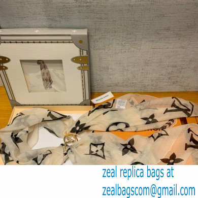 louis vuitton MONOGRAM BANDEAU WHITE 2023