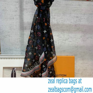 louis vuitton MULTICOLOR MONOGRAM STOLE 2023 - Click Image to Close