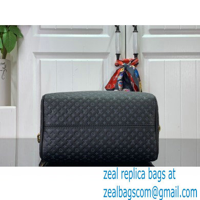 louis vuitton Speedy Bandouliere 20 bag in Monogram motif embossed leather M22595 black 2023