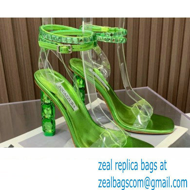 Aquazzura Heel 10.5cm Aura Sandals 10 2023 - Click Image to Close