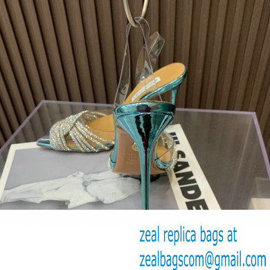 Aquazzura Heel 10.5cm Gatsby Sling PVC Slingback 02 2023