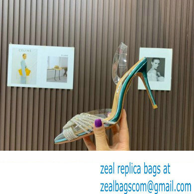 Aquazzura Heel 10.5cm Gatsby Sling PVC Slingback 02 2023