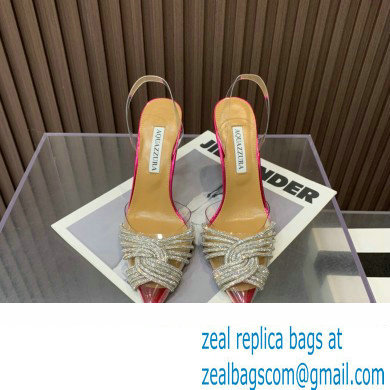 Aquazzura Heel 10.5cm Gatsby Sling PVC Slingback 03 2023