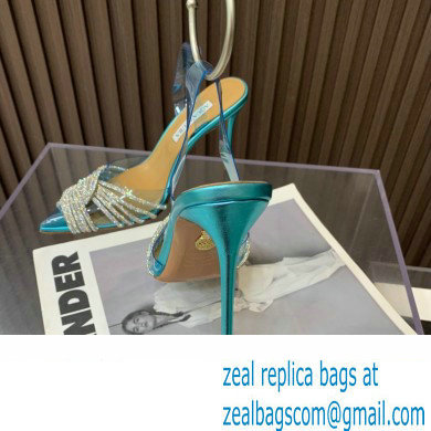 Aquazzura Heel 10.5cm Gatsby Sling PVC Slingback 04 2023