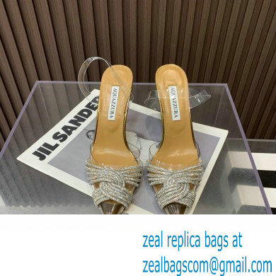 Aquazzura Heel 10.5cm Gatsby Sling PVC Slingback 05 2023 - Click Image to Close