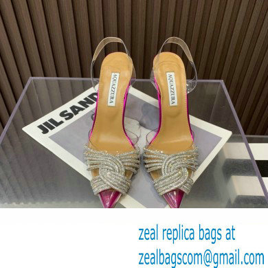 Aquazzura Heel 10.5cm Gatsby Sling PVC Slingback 07 2023