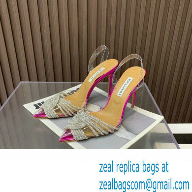 Aquazzura Heel 10.5cm Gatsby Sling PVC Slingback 07 2023