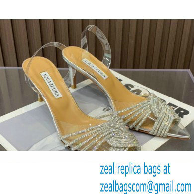 Aquazzura Heel 6.5cm Gatsby Sling PVC Slingback 01 2023