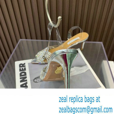 Aquazzura Heel 6.5cm Gatsby Sling PVC Slingback 01 2023