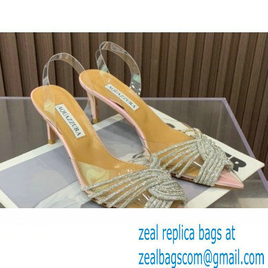 Aquazzura Heel 6.5cm Gatsby Sling PVC Slingback 08 2023 - Click Image to Close