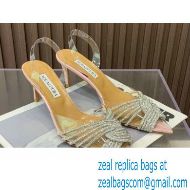 Aquazzura Heel 6.5cm Gatsby Sling PVC Slingback 08 2023