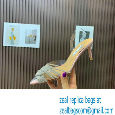 Aquazzura Heel 6.5cm Gatsby Sling PVC Slingback 08 2023 - Click Image to Close