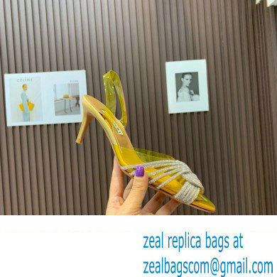 Aquazzura Heel 6.5cm Gatsby Sling PVC Slingback 09 2023 - Click Image to Close