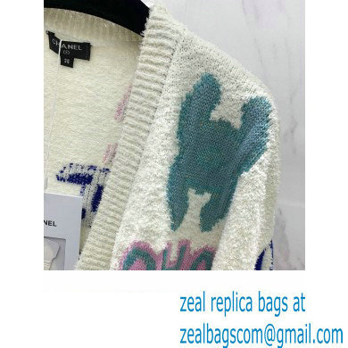 CHANEL COCO PRINTED CARDIGAN 2023