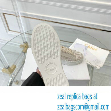 Chloe Lace Lauren low-top sneakers Creamy 2023