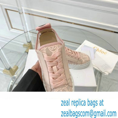 Chloe Lace Lauren low-top sneakers Pink 2023