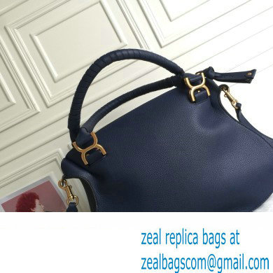 Chloe Marcie double carry bag Blue