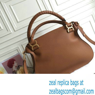 Chloe Marcie double carry bag Brown