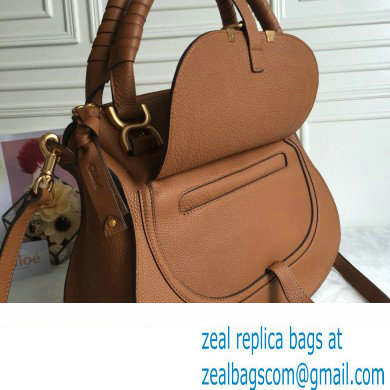 Chloe Marcie double carry bag Brown