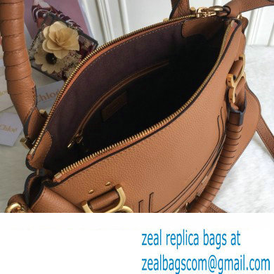 Chloe Marcie double carry bag Brown