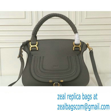 Chloe Marcie double carry bag Gray