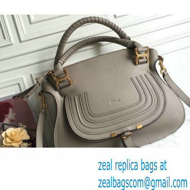 Chloe Marcie double carry bag Light Gray