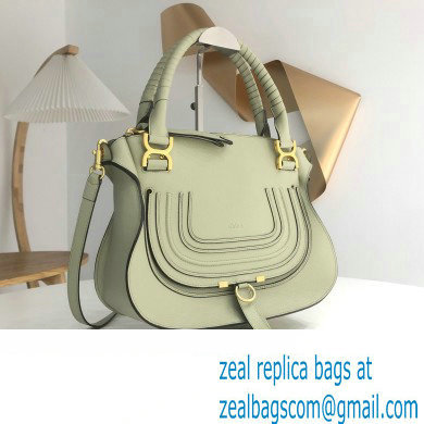 Chloe Marcie double carry bag Light Green - Click Image to Close