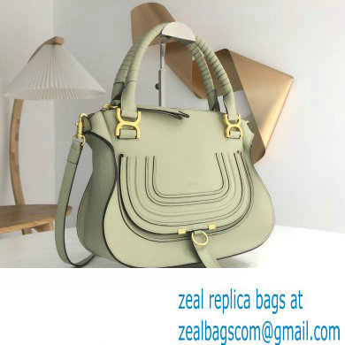 Chloe Marcie double carry bag Light Green