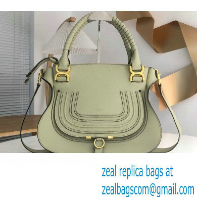 Chloe Marcie double carry bag Light Green - Click Image to Close