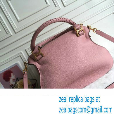 Chloe Marcie double carry bag Pink