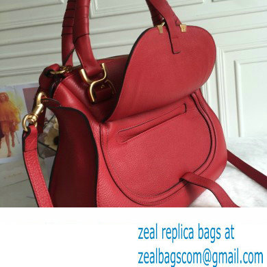 Chloe Marcie double carry bag Red