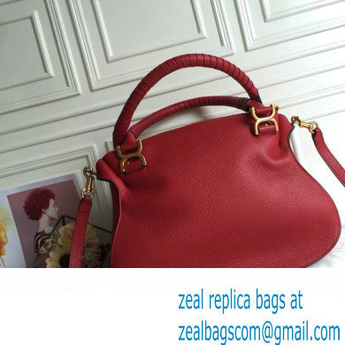 Chloe Marcie double carry bag Red