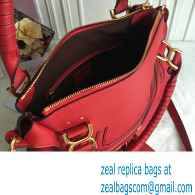 Chloe Marcie double carry bag Red