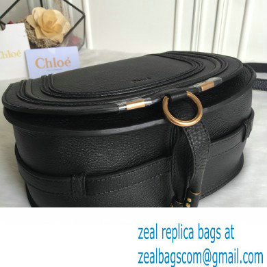 Chloe Marcie small/Medium saddle bag Black