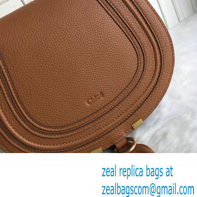 Chloe Marcie small/Medium saddle bag Brown