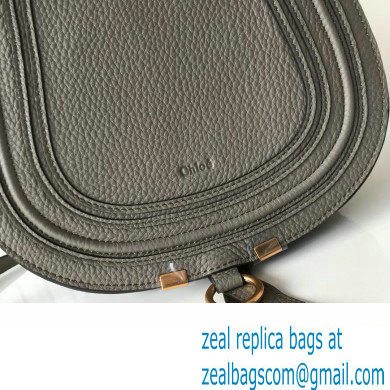 Chloe Marcie small/Medium saddle bag Gray