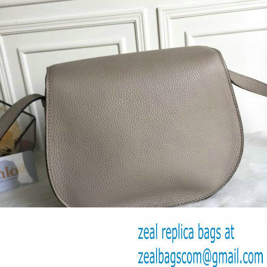 Chloe Marcie small/Medium saddle bag Light Gray