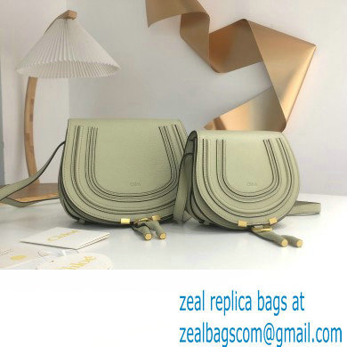 Chloe Marcie small/Medium saddle bag Light Green