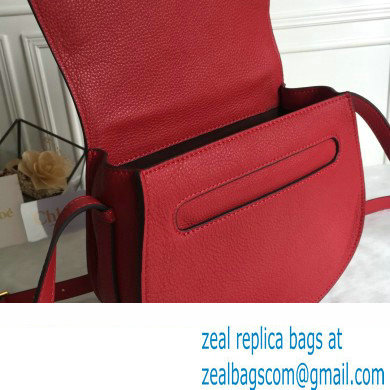 Chloe Marcie small/Medium saddle bag Red