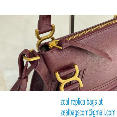 Chloe Marcie small double carry bag Burgundy