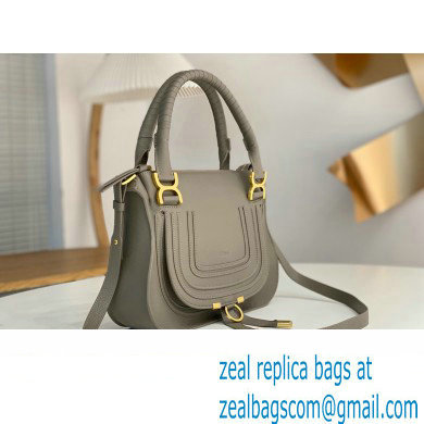 Chloe Marcie small double carry bag Gray