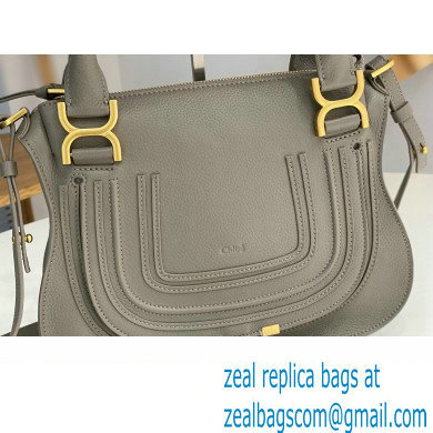 Chloe Marcie small double carry bag Gray - Click Image to Close