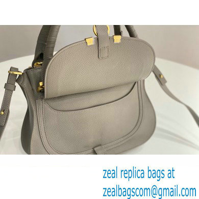 Chloe Marcie small double carry bag Gray - Click Image to Close