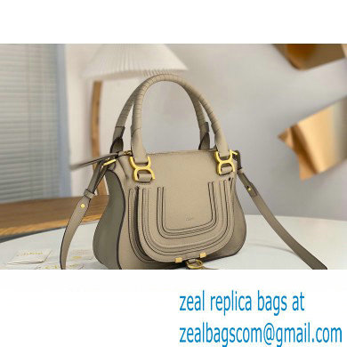 Chloe Marcie small double carry bag Light Gray