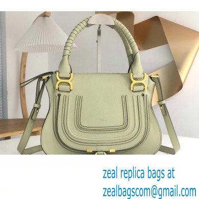 Chloe Marcie small double carry bag Light Green - Click Image to Close