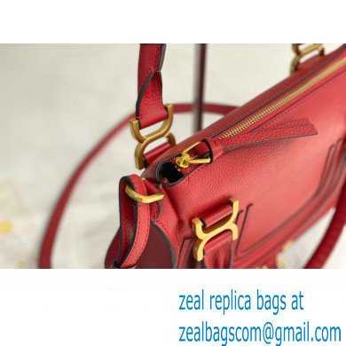 Chloe Marcie small double carry bag Red