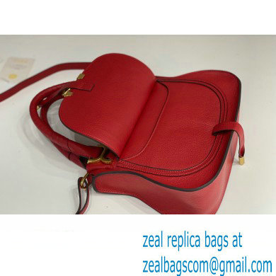 Chloe Marcie small double carry bag Red