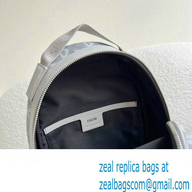 Dior Gray CD Diamond Canvas Mini Rider Sling Bag 2023 - Click Image to Close